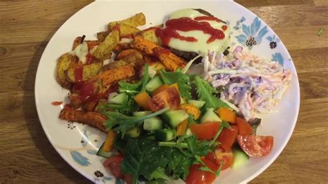 Slimming World Fff Day 26 Spicentice Burger Chips And Coleslaw Youtube