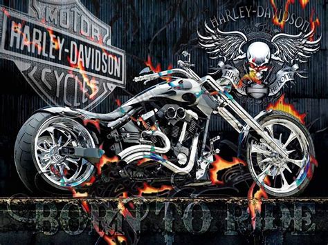 topmo harley davidson motor    cm diamond painting pakket