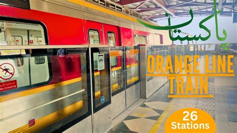 First Experience In Orange Line Metro Train Lahore Lahore City Tour