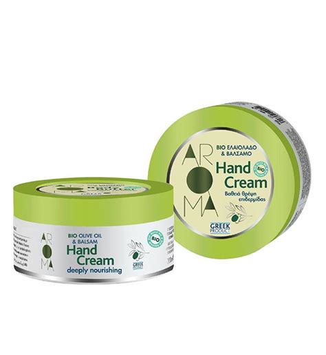 Aroma Bio Olive Oil & Balsam Αναπλαστική και Ενυδατική Κρέμα Χεριών ...