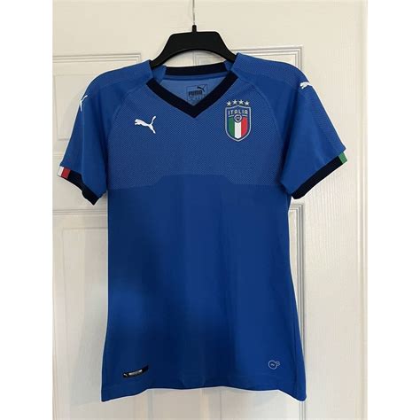 Puma Italy National Soccer Team Puma Soccer Jersey Womens Small Grailed