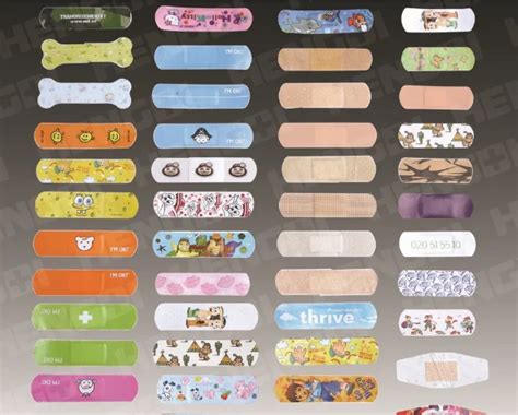 Farmasino Cute Cartoon Kids Wound Plaster Outdoor Wound Bandage Lovely