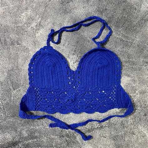 Jual Bikini Rajut Hand Made Motif Kipas By Outfit Bali Shopee Indonesia