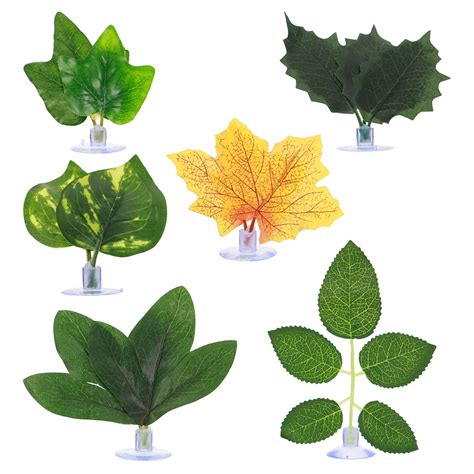 Nuolux Pcs Fish Tank Aquarium Leaves Fish Tank Leaves Decoration