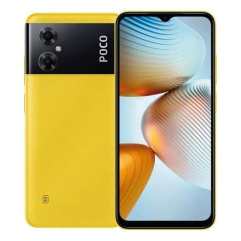 Xiaomi Poco M4 5G 4Go/64Go Jaune (Poco Yelow) Double SIM 22041219PG ...