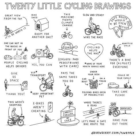 Introducing Dave Walkers Cycling Cartoons Cycling West Cycling Utah
