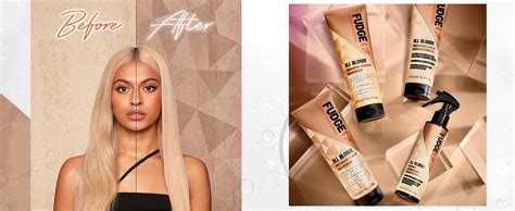 Fudge Professional All Blonde Colour Booster Shampoo Blonde Colour Protection Bond Repair