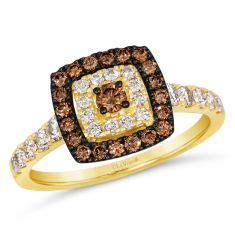 Le Vian Ctw Nude Diamonds And Chocolate Diamonds K Honey Gold Ring Reeds Jewelers