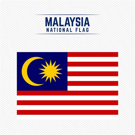 National Flag of Malaysia 2828077 Vector Art at Vecteezy