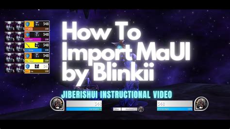 How To Import Maui By Blinkii Mmediatag Tools Worldofwarcraft