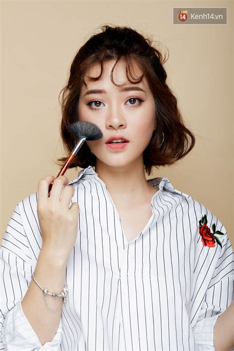 Học 3 kiểu đánh má xinh tuyệt trong 3 nốt nhạc cùng hot girl Mai Anh bạn sẽ chẳng sợ đánh má bị