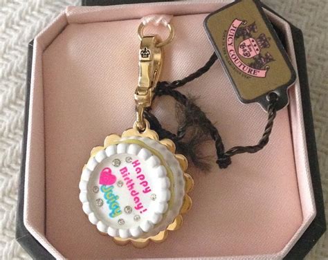 Brand New Juicy Couture Birthday Cake Bracelet Charm Etsy