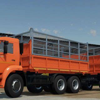 KAMAZ 45143 NEFAZ 8560 V1 6 FS22 Mod Farming Simulator 22 Mod