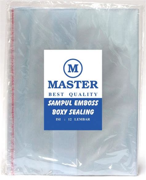 Master Sampul Plastik Mika Emboss Sealing Boxy Lipat Pt Ekspresindo