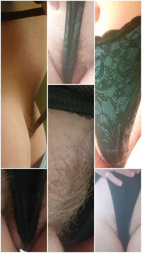 I Love Pulling My Underwear Deep Into My Hairy Pussy Nudes