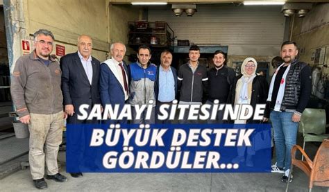 SANAYİ SİTESİNDE BÜYÜK DESTEK GÖRDÜLER Bolu Takip Gazetesi Bolu