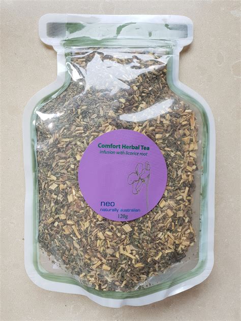 Peppermint & Licorice Tea 120g Refill - Comfort Tea - Neo Australia