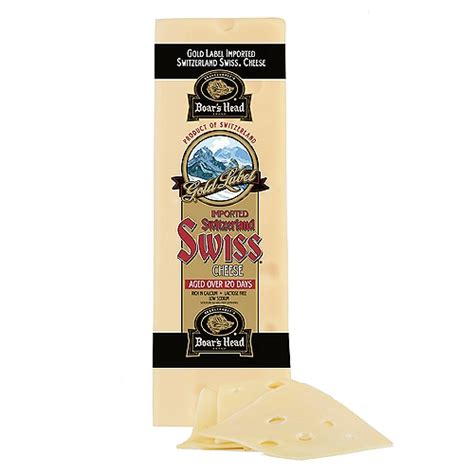 Boar's Head Imported Switzerland Swiss Cheese, Product of Switzerland - ShopRite