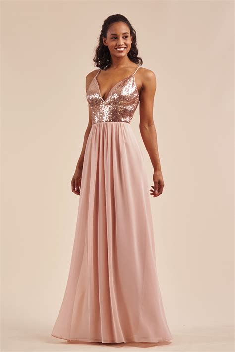 53+ Dress Style! Rose Gold Sequin Bridesmaid Dresses Near Me