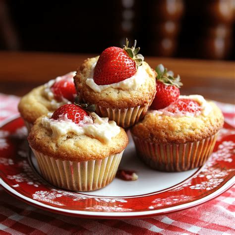 strawberry cream cheese muffins  sweet creamy  irresistible treat