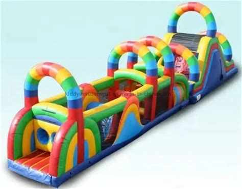 Commercial Pvc Large Marble Inflatable Bouncer Racing Games Inflatable