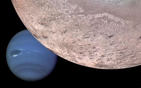 Moons Around Neptune