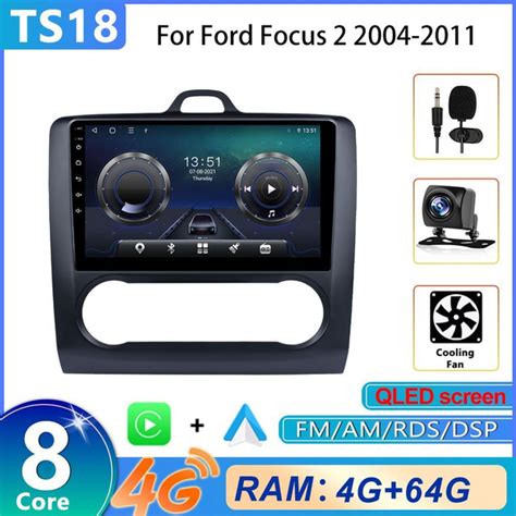 Автомагнитола для Черный For Ford Focus 2 2004-2011 Автомагнитола ...