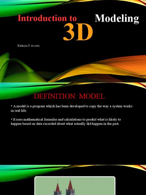 Introduction 3d Modeling Pdf 3 D Computer Graphics Simulation