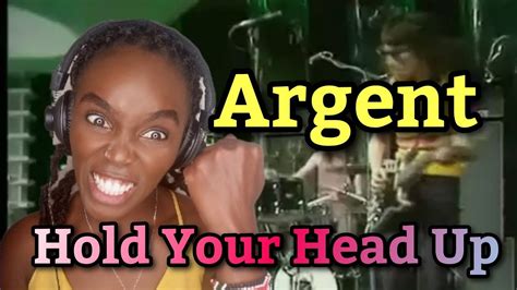 African Girl First Time Hearing Argent Hold Your Head Up Live 1972