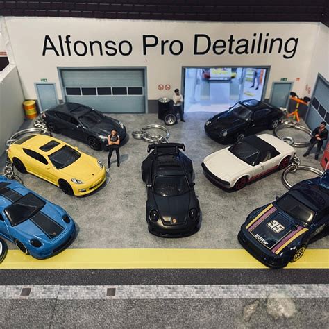 Porsche Hot Wheels Keychain Etsy