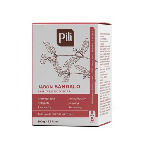 Jabón Pili de Sandalo 100g Vende Pili