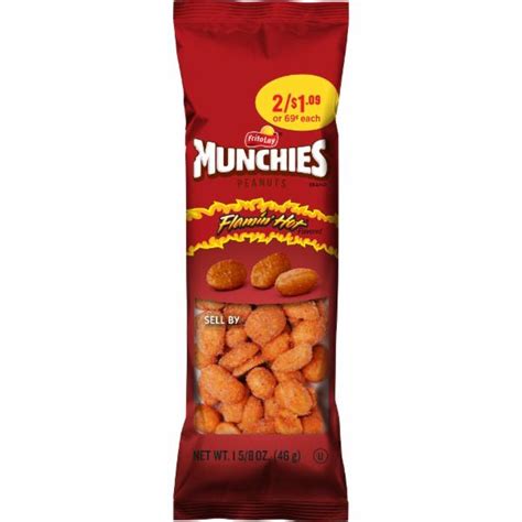 Munchies Flamin Hot Flavored Peanuts SmartLabel