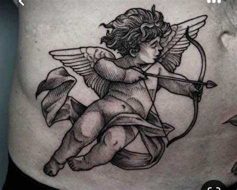 Pin By Emerson Junior On Tatuagens Torso Tattoos Cupid Tattoo