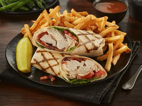 Rotisserie Chicken Club Wrap Simply Delivery