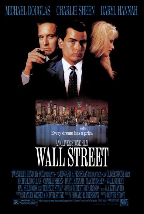 Wall Street Movie Posters From Movie Poster Shop