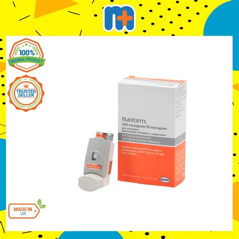 Flutiform 250mcg10mcg Inhaler 120 Doses