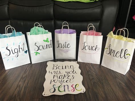 5 sense gift bags 5