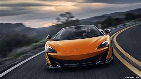 2020 McLaren 600LT Spider Color Myan Orange Front Caricos