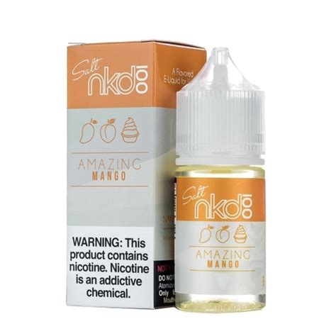 NicSalt Naked Amazing Mango Ice Ml Mg OnPuffs