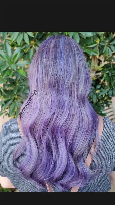 Lavender Periwinkle Hair Purple Hair Purple Ombre Hair Mermaid Hair