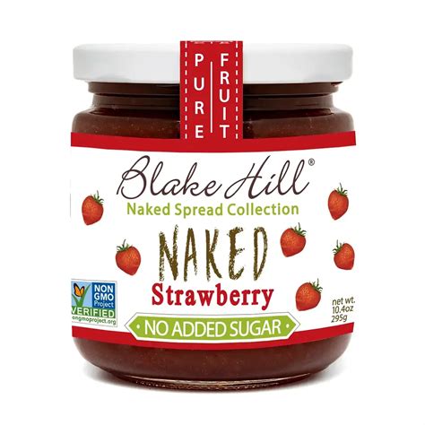 Blake Hill Preserves NAKED Strawberry Spread No Added Sugar 10 4oz The Cork And Board