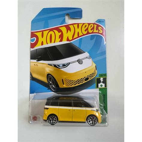 hot Wheels nova vw Kombi elétrica Volkswagen Id Buzz Shopee Brasil
