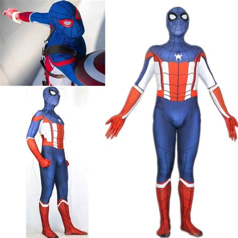 Spiderman Costume Sexy Hentai Cosplay Spandex Jumpsuit Open Crotch Body Suit CosplayWare