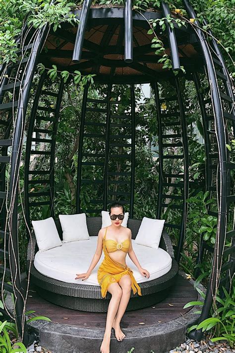 Set bikini vàng cúp ngực FANCIER Hizu Dress Up