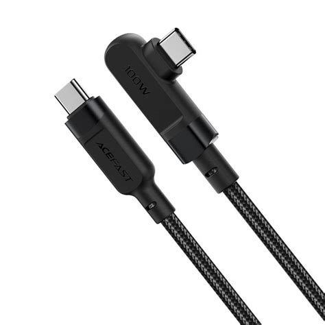 Кабель ACEFAST C5-03 Type-C to Type-C 5A, 100W, 2m, nylon, zinc ...