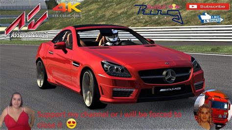 Assetto Corsa Mercedes Benz Amg Slk55 Red Bull Ring Grand Prix Circuit Test 4k Gameplay Ita