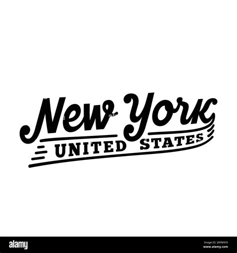 The City Of New York Lettering Design New York City Typography Design