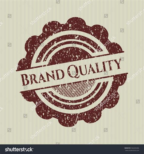 Red Brand Quality Distress Grunge Seal Royalty Free Stock Vector