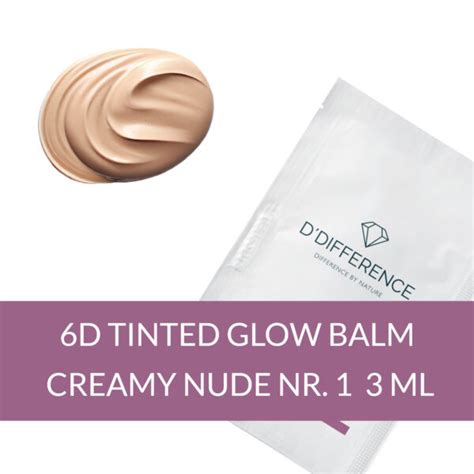 D Tinted Glow Balm Creamy Nude No Sample D Difference Difference By Nature