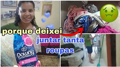 Minha casa não tá tão suja Mas tem muitas roupas 4 dias sem lavar